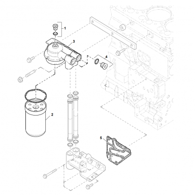 Oil Filter (MDDCD, MDDCE, MDDCH and MDDCJ)