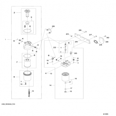 Group 81: Primary Fuel Filter, continued  第81組：燃油初級(jí)濾清器，&amp;ldquo;GM93289,&amp;rdquo;&amp;ldquo;GM93285,&amp;rdquo;&amp;ldquo;GM91650,&amp;rdquo;&amp;ldquo;GM85414,&amp