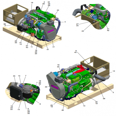 Engine, continued  發(fā)動機，&ldquo;GM93289,&rdquo;&ldquo;GM93285,&rdquo;&ldquo;GM91650,&rdquo;&ldquo;GM85414,&rdquo;&ldquo;GM85412,&rdquo;&ldquo;GM85410,&rdq